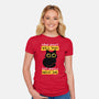Great Job-womens fitted tee-Xentee