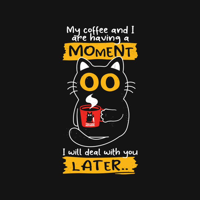 Coffee Moment-womens fitted tee-Xentee