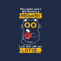Coffee Moment-none drawstring bag-Xentee
