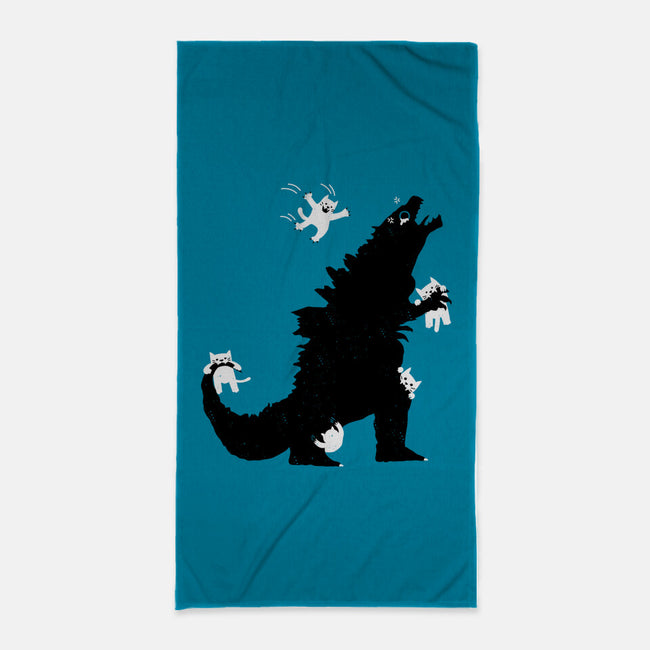Ouch!-none beach towel-Xentee