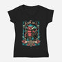 The Darkness-womens v-neck tee-momma_gorilla
