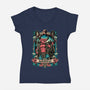 The Darkness-womens v-neck tee-momma_gorilla