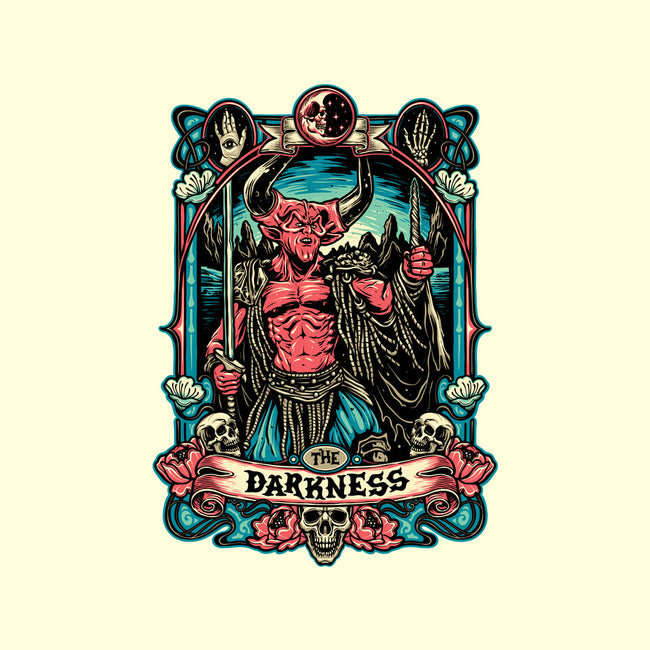 The Darkness-none drawstring bag-momma_gorilla