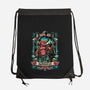 The Darkness-none drawstring bag-momma_gorilla