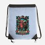 The Darkness-none drawstring bag-momma_gorilla
