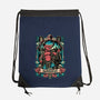 The Darkness-none drawstring bag-momma_gorilla