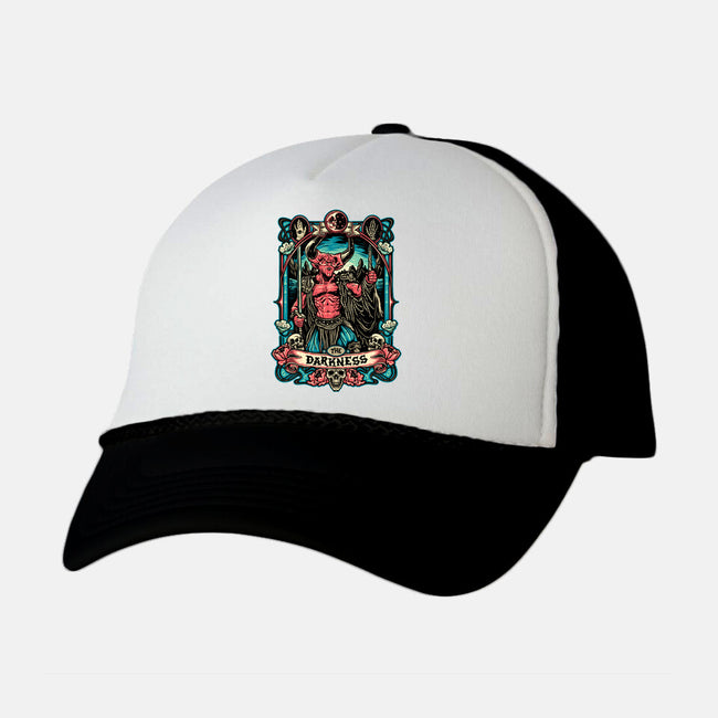 The Darkness-unisex trucker hat-momma_gorilla