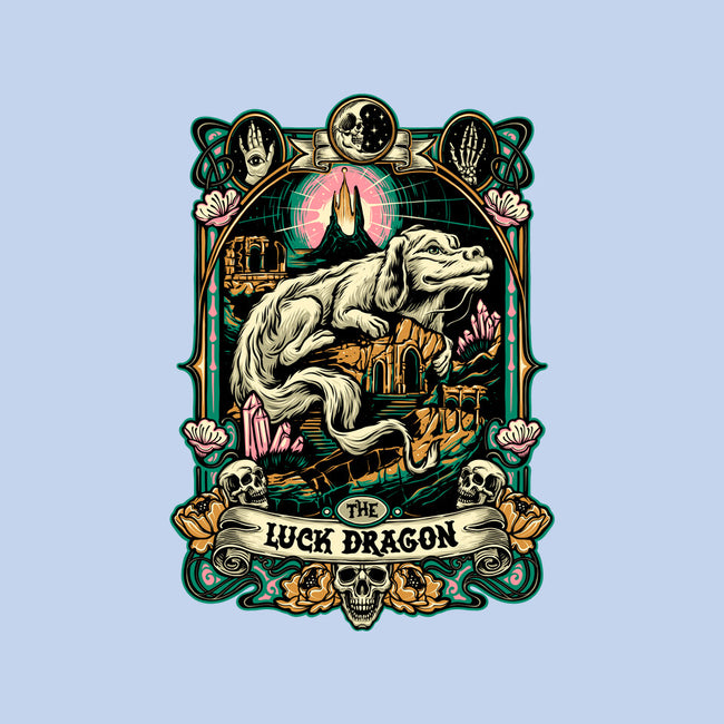 The Luck Dragon-womens basic tee-momma_gorilla