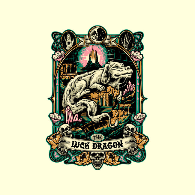 The Luck Dragon-none removable cover w insert throw pillow-momma_gorilla