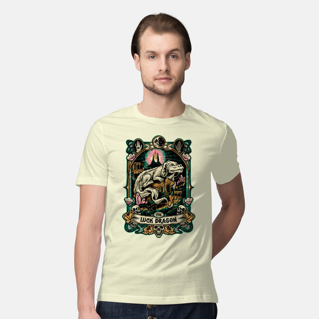 The Luck Dragon-mens premium tee-momma_gorilla