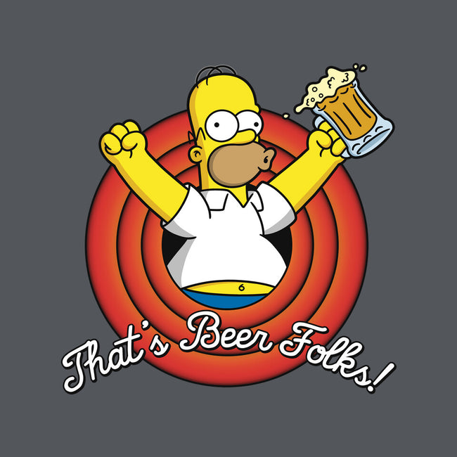 That's Beer Folks!-none glossy sticker-Barbadifuoco