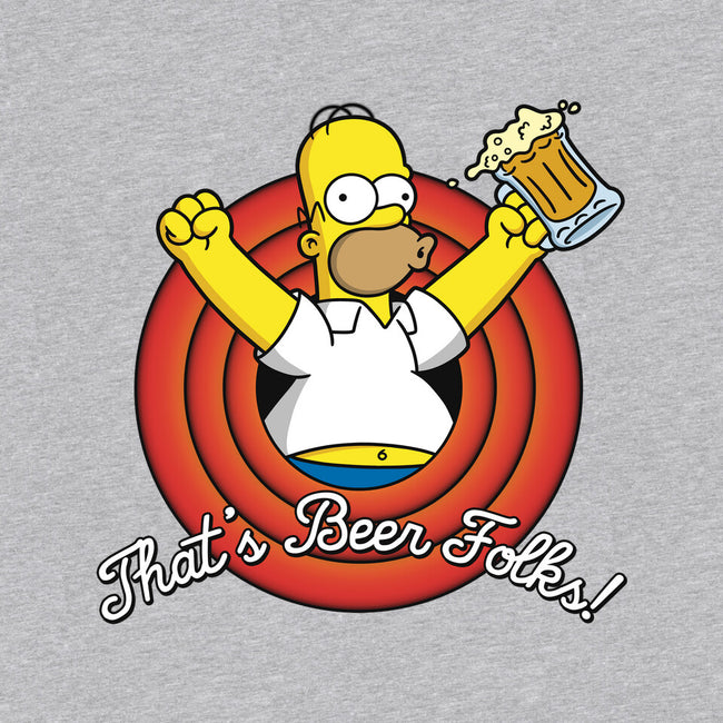 That's Beer Folks!-baby basic onesie-Barbadifuoco