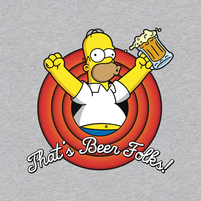 That's Beer Folks!-youth pullover sweatshirt-Barbadifuoco