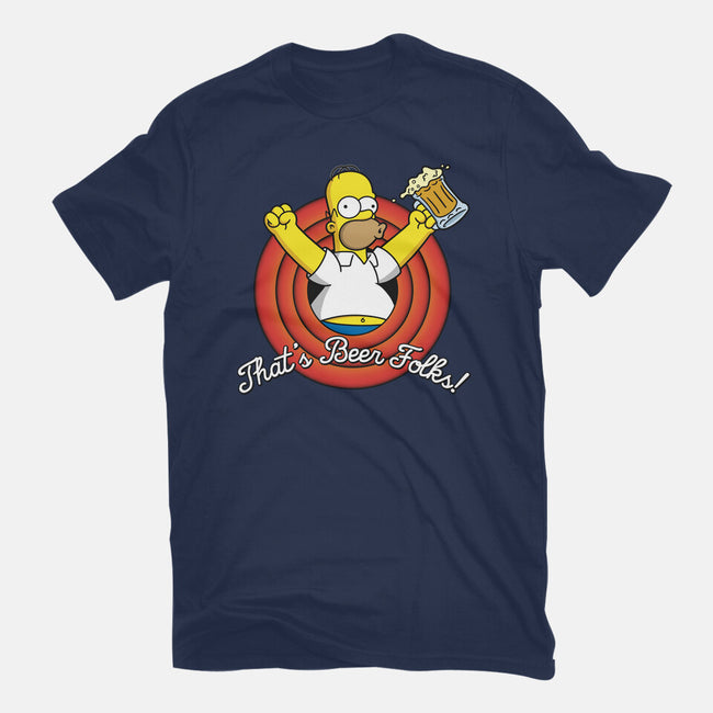 That's Beer Folks!-youth basic tee-Barbadifuoco