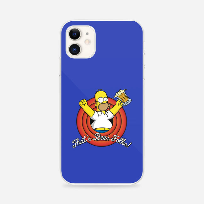 That's Beer Folks!-iphone snap phone case-Barbadifuoco