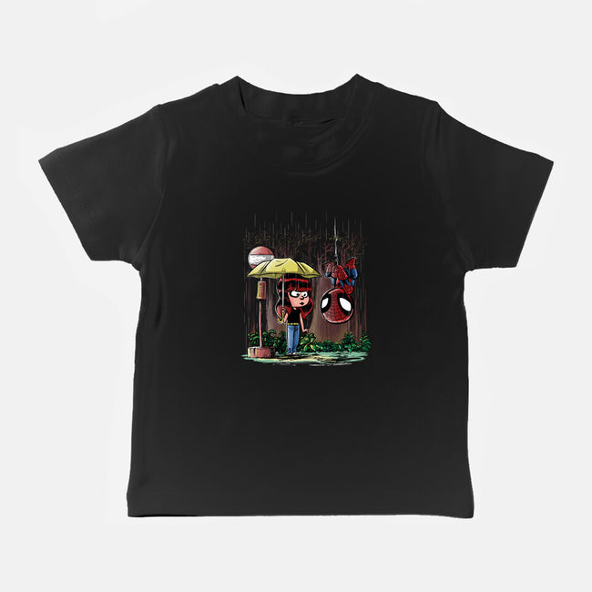 My Neighbor Spidey-baby basic tee-zascanauta