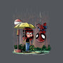 My Neighbor Spidey-none removable cover throw pillow-zascanauta