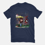 My Neighbor Spidey-womens fitted tee-zascanauta