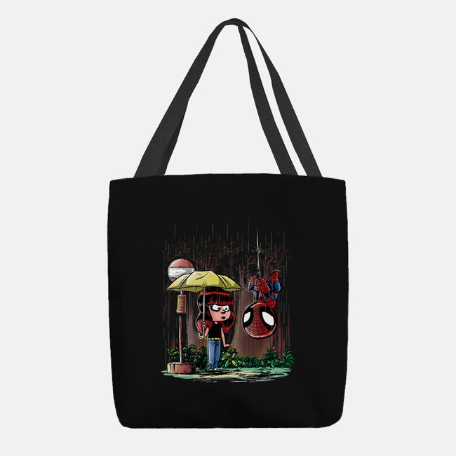 My Neighbor Spidey-none basic tote bag-zascanauta