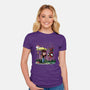 My Neighbor Spidey-womens fitted tee-zascanauta