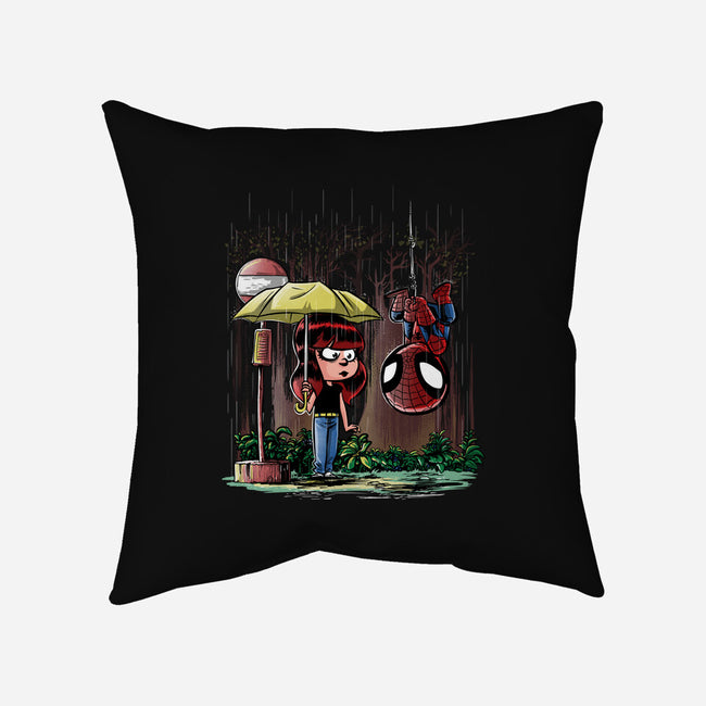 My Neighbor Spidey-none removable cover throw pillow-zascanauta