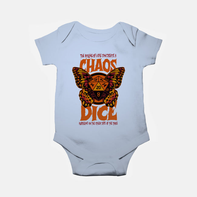 Chaos Dice-baby basic onesie-Studio Mootant