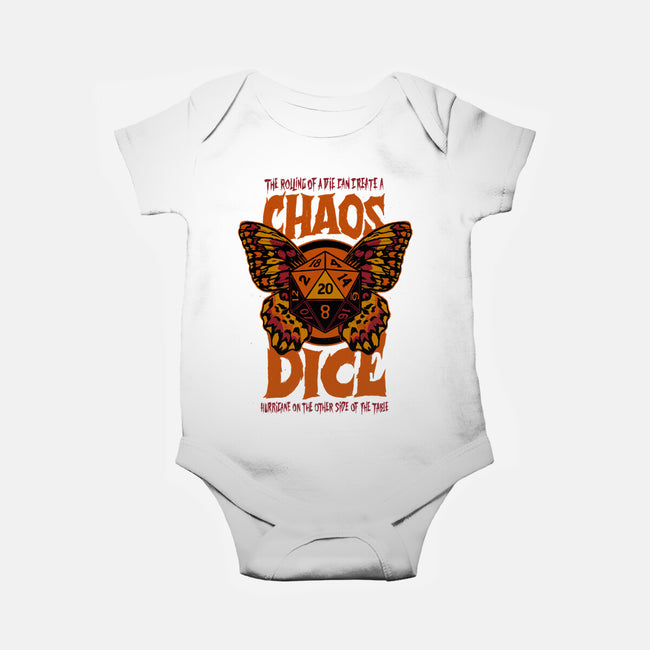 Chaos Dice-baby basic onesie-Studio Mootant