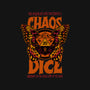 Chaos Dice-none beach towel-Studio Mootant