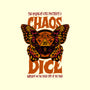 Chaos Dice-none removable cover throw pillow-Studio Mootant