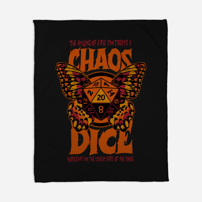 Chaos Dice-none fleece blanket-Studio Mootant