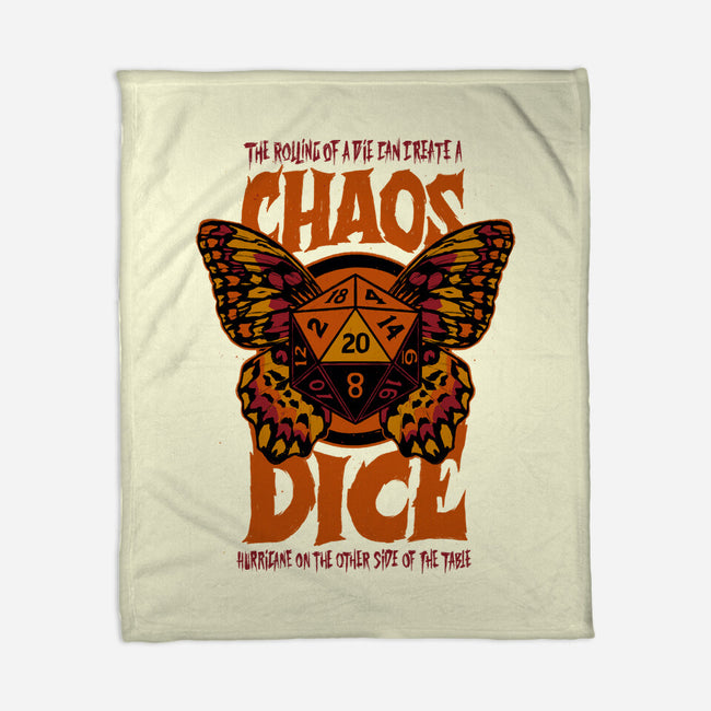 Chaos Dice-none fleece blanket-Studio Mootant