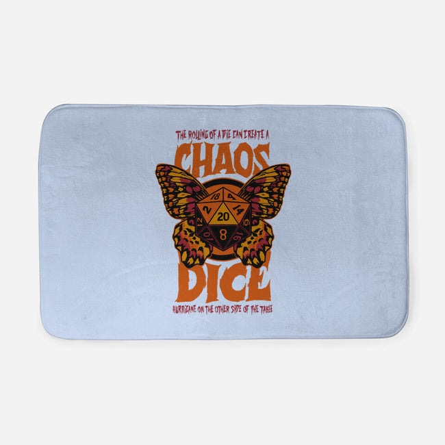 Chaos Dice-none memory foam bath mat-Studio Mootant