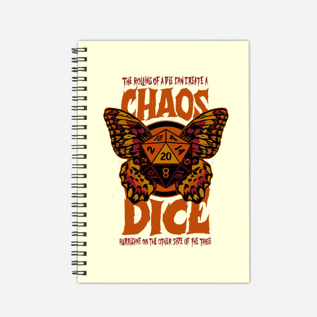 Chaos Dice-none dot grid notebook-Studio Mootant