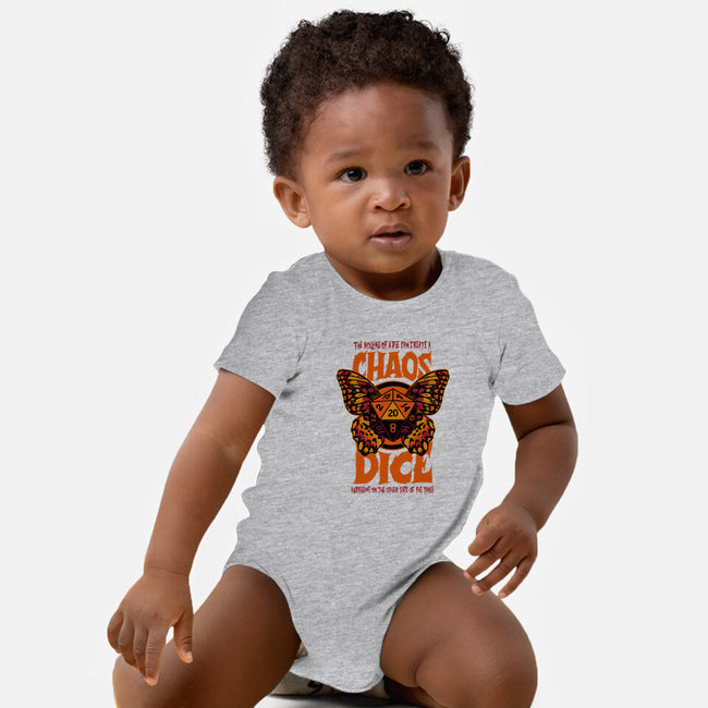 Chaos Dice-baby basic onesie-Studio Mootant