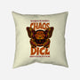 Chaos Dice-none removable cover throw pillow-Studio Mootant