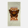 Chaos Dice-none beach towel-Studio Mootant