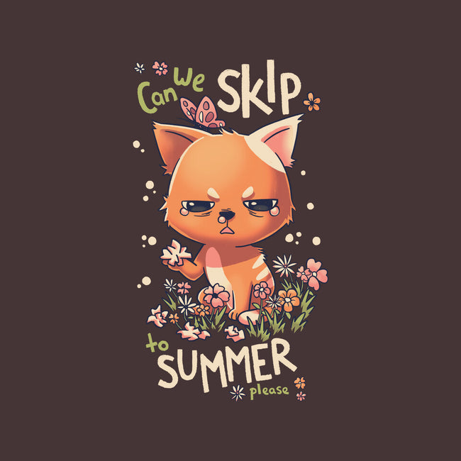 Skip To Summer-none removable cover w insert throw pillow-Geekydog