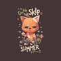 Skip To Summer-none removable cover w insert throw pillow-Geekydog