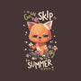 Skip To Summer-none stretched canvas-Geekydog
