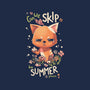 Skip To Summer-womens fitted tee-Geekydog