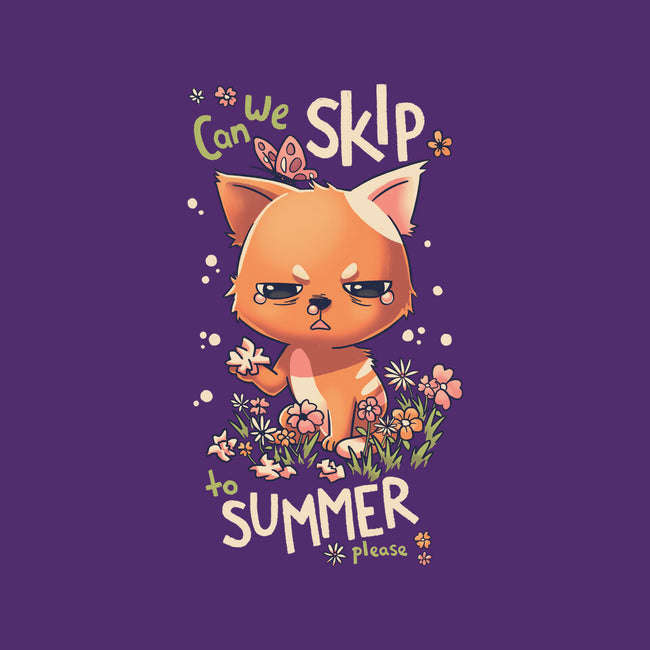 Skip To Summer-womens fitted tee-Geekydog