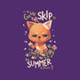 Skip To Summer-none polyester shower curtain-Geekydog