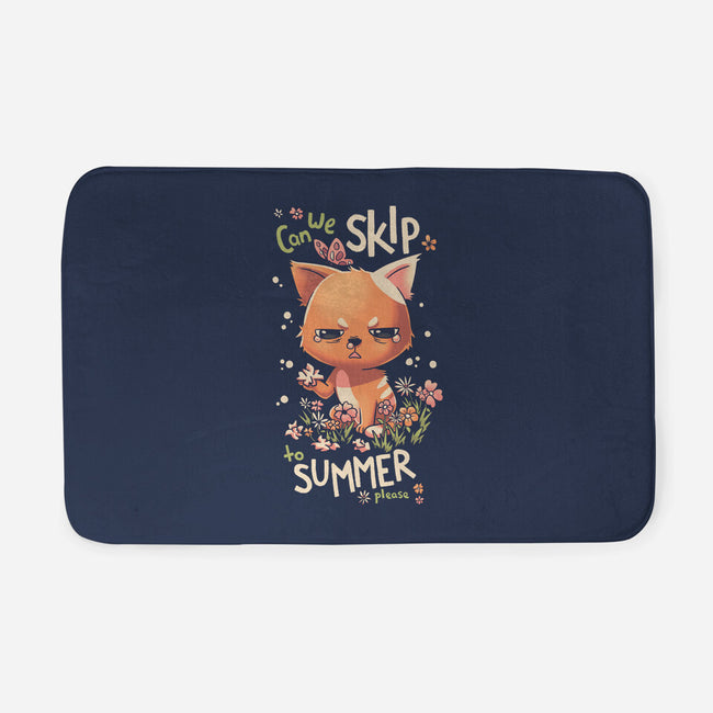 Skip To Summer-none memory foam bath mat-Geekydog