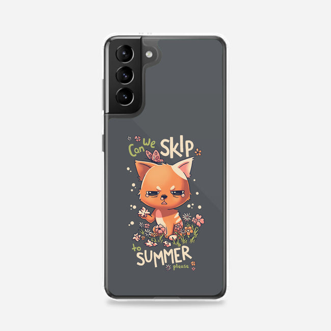 Skip To Summer-samsung snap phone case-Geekydog