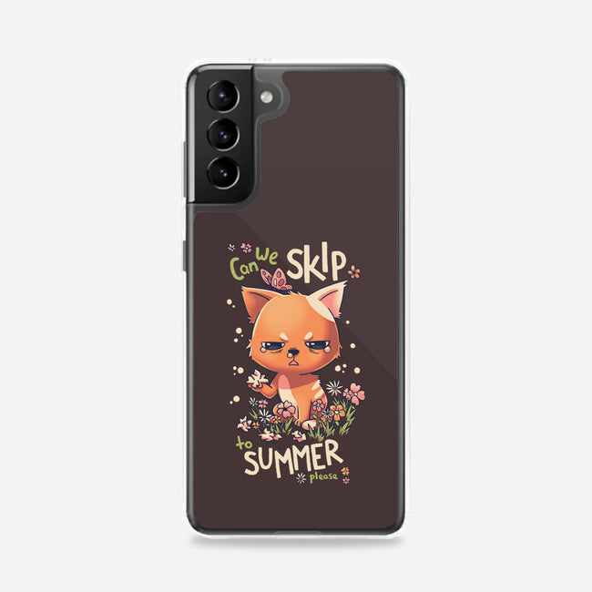 Skip To Summer-samsung snap phone case-Geekydog