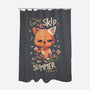 Skip To Summer-none polyester shower curtain-Geekydog