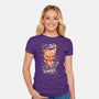 Skip To Summer-womens fitted tee-Geekydog