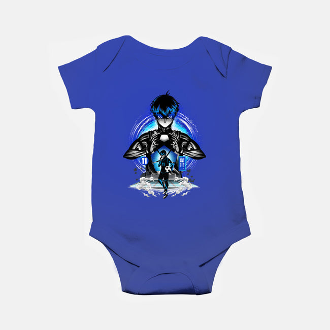 Ace Player Of Blue Lock-baby basic onesie-hypertwenty