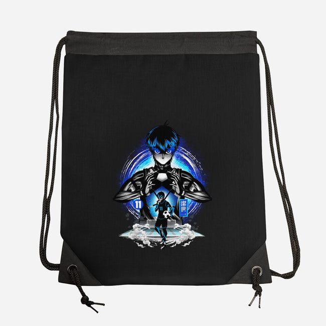 Ace Player Of Blue Lock-none drawstring bag-hypertwenty