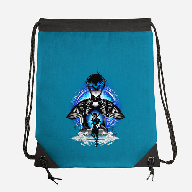 Ace Player Of Blue Lock-none drawstring bag-hypertwenty